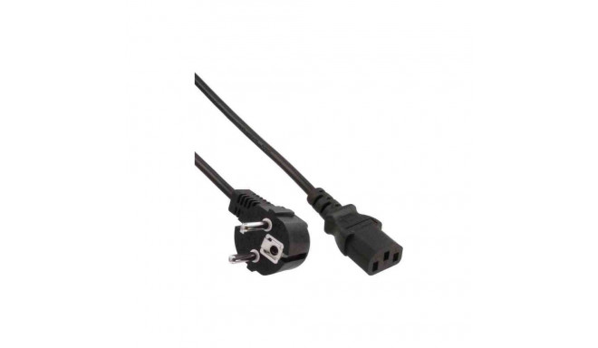 InLine Type F germaaniumist nurga all toitekaabel - IEC pistik (16653A)