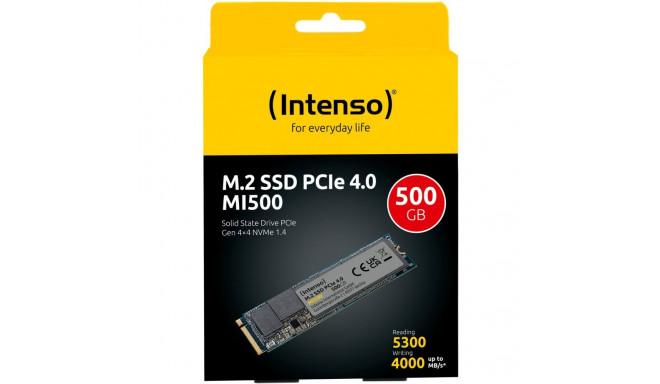 M.2 500GB Intenso MI500 NVMe PCIe 4.0 x 4