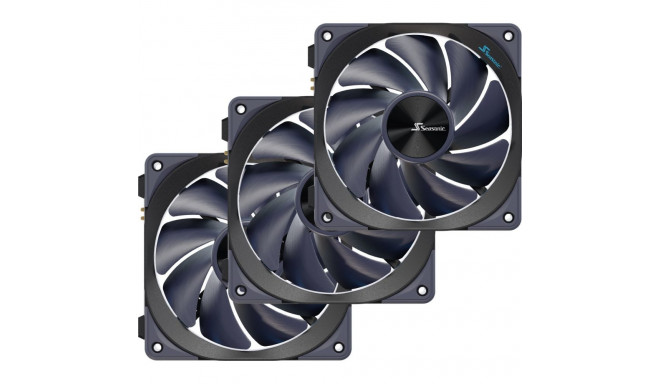 SeaSonic MagFlow 1225 PWM 3-pack (SF-12025MF-P) ventilaator