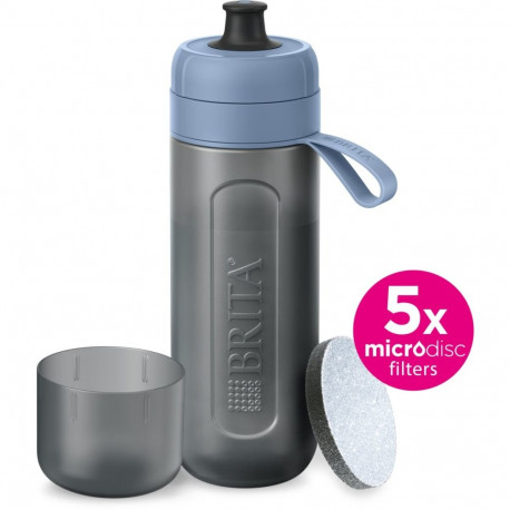 Brita Active Filter Bottle pastellsinine + 5 veefiltrit