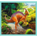 TREFL Puzzle Dinosaurs 10 in 1 set