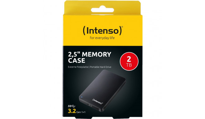 2.5 2TB Intenso Memory Case USB 3.0 must