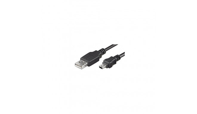Logilink | USB MINI-B 5-pin 180 Cert 1.8m | USB-A to mini-USB Mini-USB B | USB A