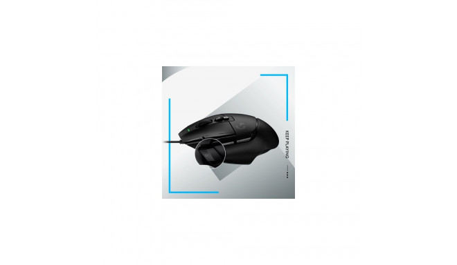 Logitech G G502 X juhtmega mängurihiir, USB Type-A, must