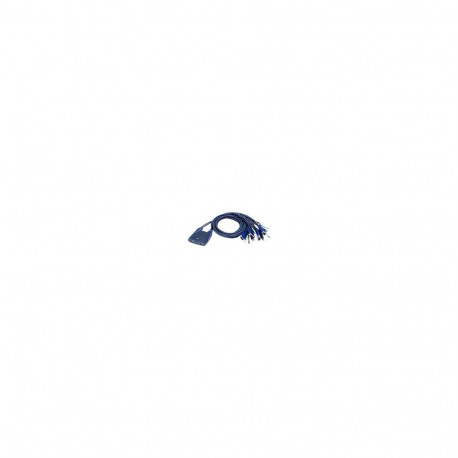 Aten 4-Port USB VGA/Audio Cable KVM Switch | Aten | 4-Port USB VGA/Audio Cable KVM Switch (0.9m, 1.2