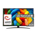 TV Set|LG|43"|4K/Smart|3840x2160|Wireless LAN|Bluetooth|webOS|Black|43NANO81A3A