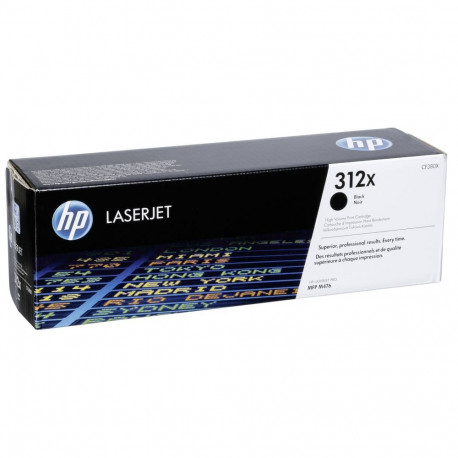 HP 312AX laservärikasett must