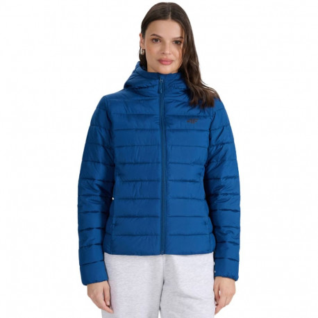 Kurtka damska pikowana 4F F580 ciemny granat 4FWAW25TDJAF580 30S M