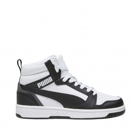 Puma lastejalanõud Rebound V6 Mid 393831 01 38, valge-must