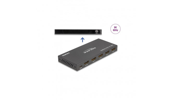 HDMI switch, 4 sisse/ 1 välja, 8K 7680x4320@60Hz