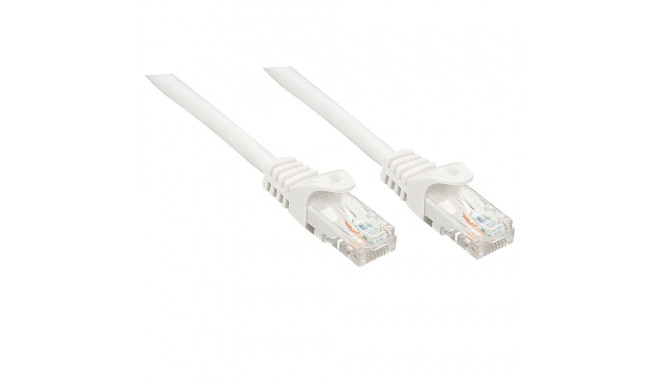 Patch cable Basic Cat6 U/UTP, white, 5m