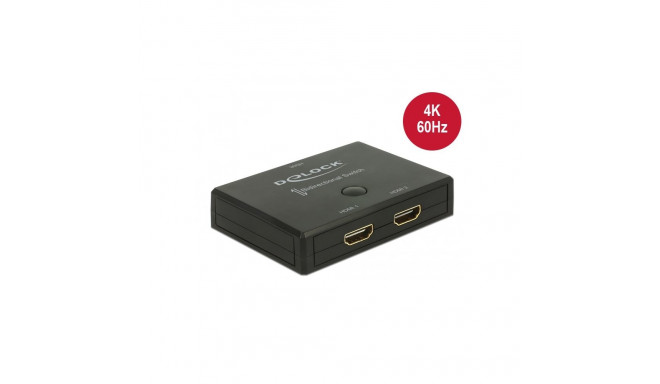 HDMI switch 2 sisse / 1 välja või 1 sisse / 2 välja, bidirectional, 3840x2160@60Hz