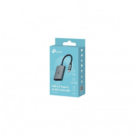 TP-Link Adapter UA440C Type-C to SD & Micro SD Card Reader, Black EU