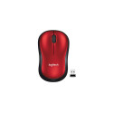 Logitech Wireless Mouse M185  RED (Nedaudz boj. iepak.)