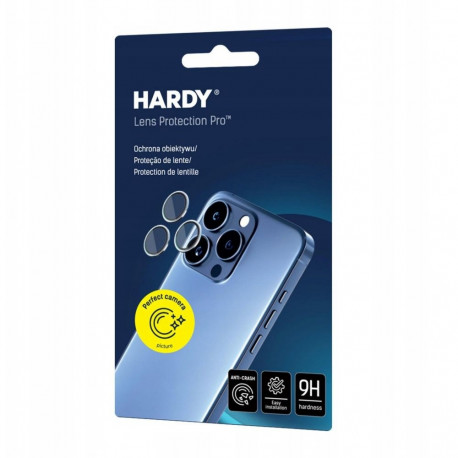 3MK kaameraklaasi kaitse HARDY Lens Protection Pro Apple iPhone 17 Air, must