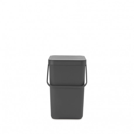 BRABANTIA atkritumu tvertne Sort & Go 25 l Grey