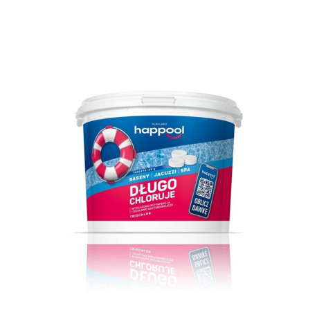 Pool Care Product - Acrylmed TRIOCHLOR Slow-release Chlorine Tablets (20 g), 3 kg