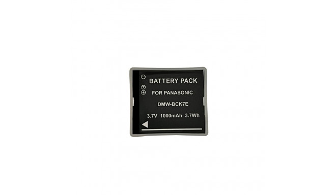 Replacement Battery Panasonic DMW-BCK7E, 1000 mAh