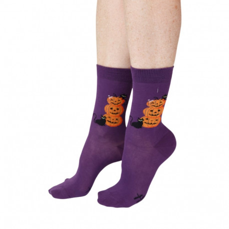 SOKISAHTEL BUFFY kõrvitsapeade ja kassidega Halloweeni sokid lastele 443