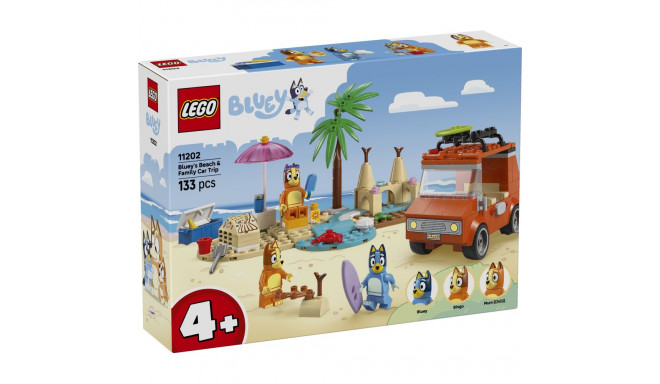 LEGO 4PLUS Bluey ranna- ja autoreis perega