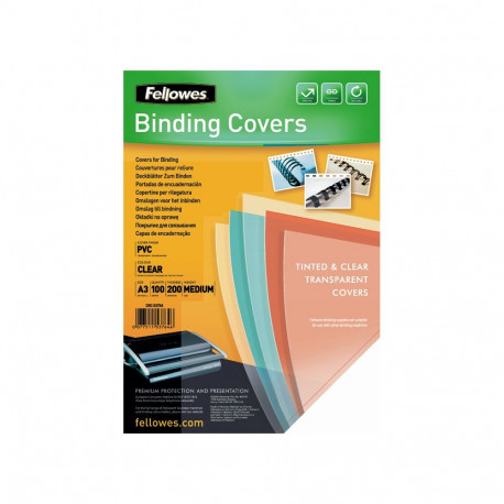 Köitekile Fellowes A3 200 mic, 100 tk/pk