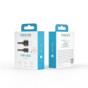 Forever cable USB - USB-C 1,0 m 3A black