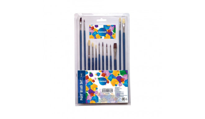Paint brushes set of 12pcs super mix