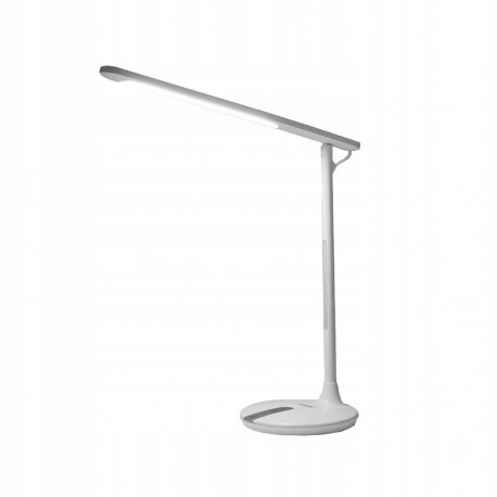 Tiross kokkuklapitav laualamp 8W TS-2244 Valge, Puutetundlik paneel režiimide ja valgustugevuse regu