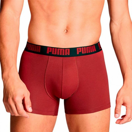Meeste bokserid Puma burgundy  Punane