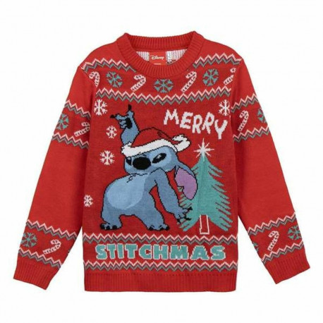 Unisex Jumper Stitch Red