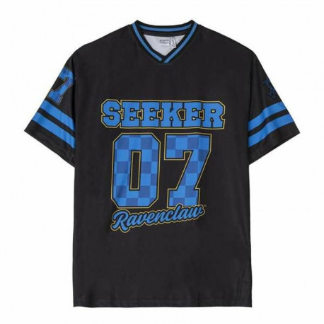 Lühikeste varrukatega T-särk, meeste Harry Potter Ravenclaw  Must