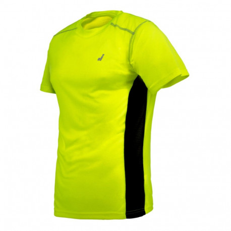 Lühikeste varrukatega T-särk, meeste Joluvi Kollane Must