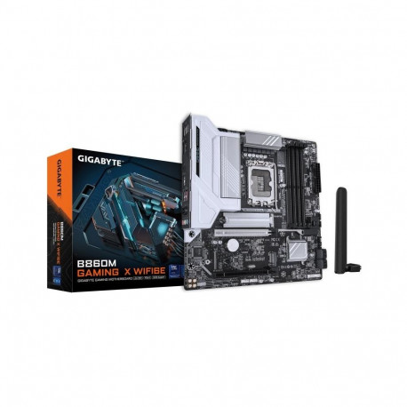 Gigabyte B860M Gaming X WIFI6E Motherboard mATX / LGA1851 / Intel B860 / 4x DDR5 / 2.5 GbE / Wi-Fi 6