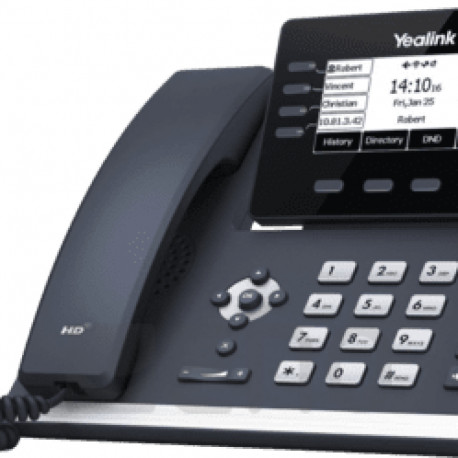 Yealink SIP-T53W VoIP-Telefon PoE o. Netzteil
