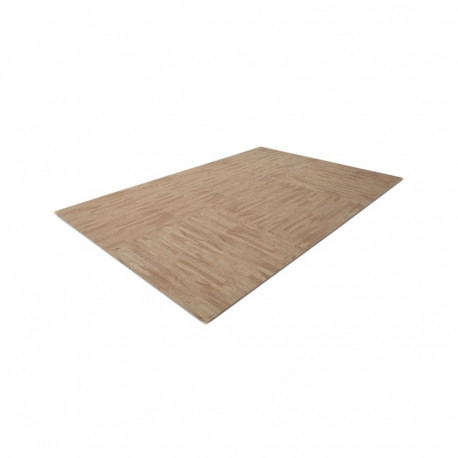 Trenažööride alusmatt HAMMER Puzzlemat Basic, 120 x 185 x 1,2 cm, puiduimitatsioon