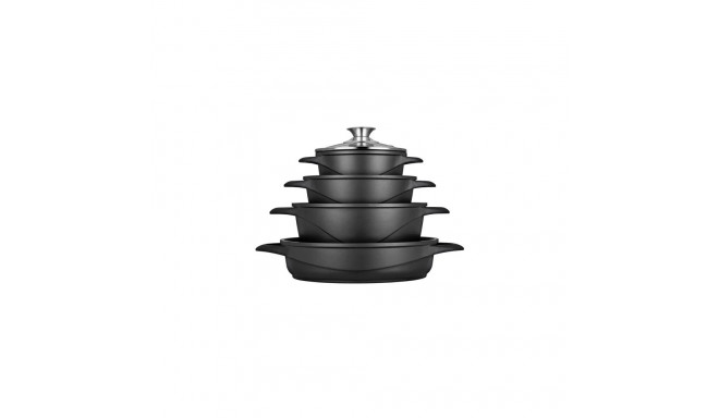 Smile MGK-17 Pot set with lids 4pcs