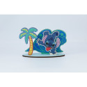 DISNEY STITCH Crystal Art 3D Surfer figurine