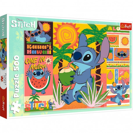 TREFL DISNEY STITCH Pusle, 500 osa