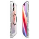 SPIGEN case ULTRA HYBRID MAG compatible with MagSafe for IPHONE 17 clear graphite