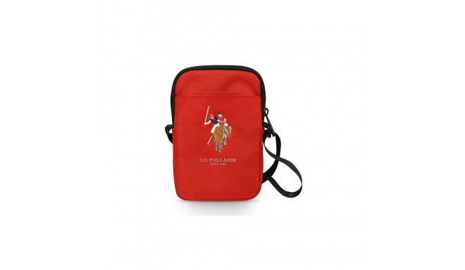US Polo Torebka USPBPUGFLRE czerwona /red