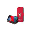 US Polo USFLBKP12LPUGFLRE iPhone 12 Pro Max 6,7" czerwony/red book Polo Embroidery Collection