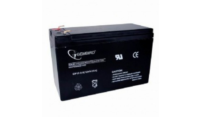 Gembird BAT-12V9AH Gel battery, universal 12V/9AH
