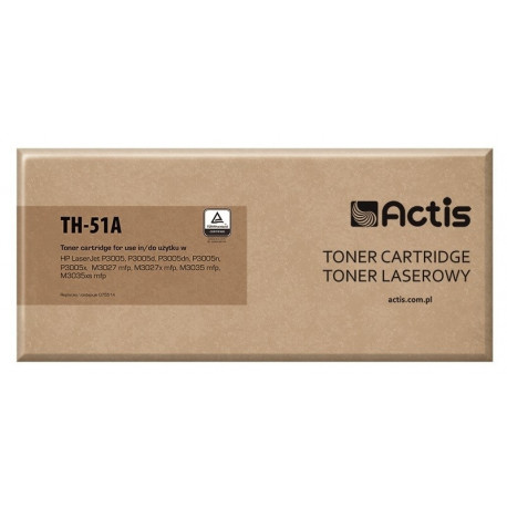 Actis TH-51A tooner (asendus HP 51A Q7551A; standard; 6500 lehte; must)