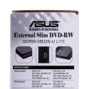 ASUS SDRW-08D2S-U Lite optiline ketta seade DVD±RW Must