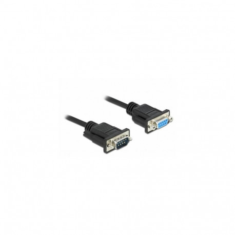 DeLOCK Serial Cable RS-232 D-Sub9 male to female with narrow plug housing 5 m