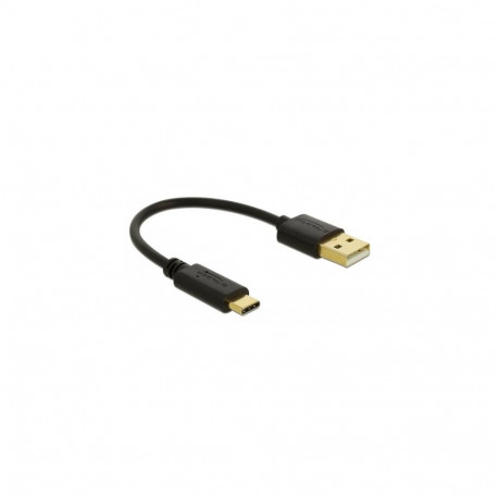 DeLOCK USB Charging Cable Type-A to USB Type-C™ 15 cm