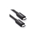 StarTech.com 2m Thunderbolt 3 (20Gbps) USB-C Cable - Thunderbolt, USB, and DisplayPort Compatible