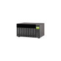 QNAP TL-D800C storage drive enclosure HDD/SSD enclosure Black, Grey 2.5/3.5"