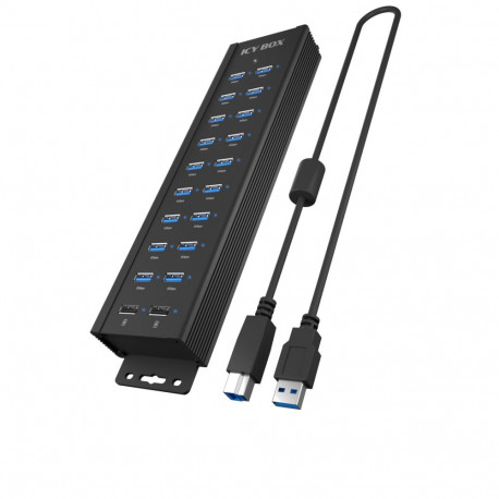 Raidsonic | 20-in-1 USB HUB with power supply