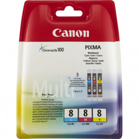 "Canon CLI-8 Multipack C/M/Y"